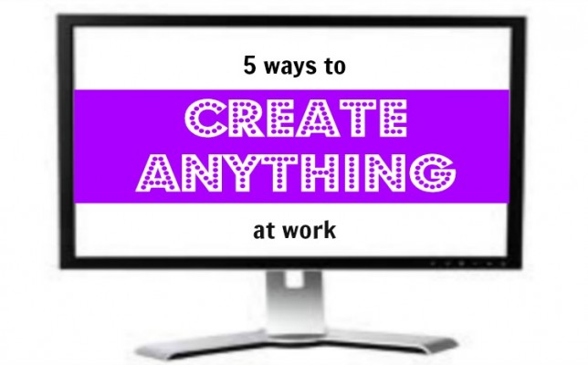 5 Ways to Create Anything At Work_Beena Kavalam